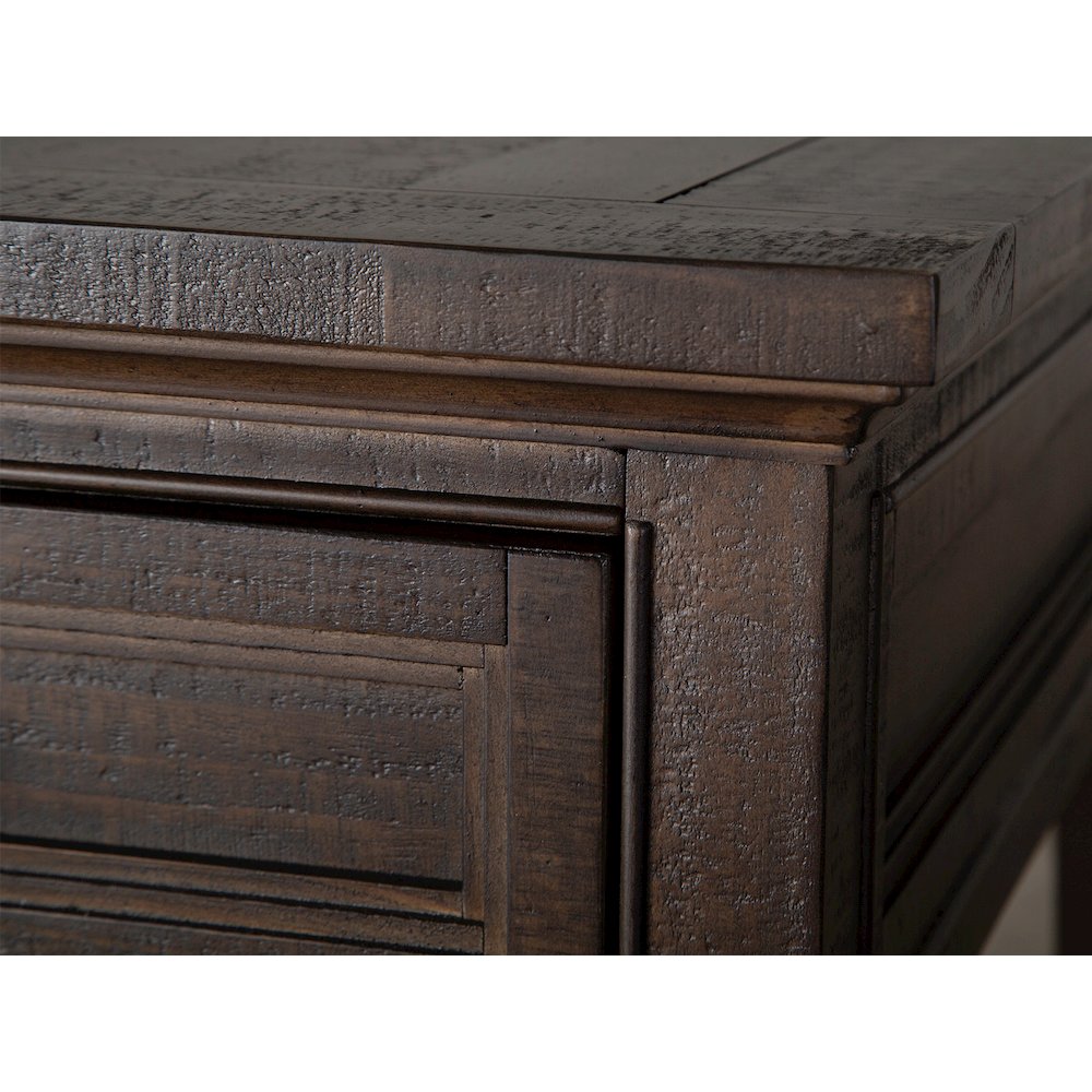 Westley Falls Graphite Rectangular End Table