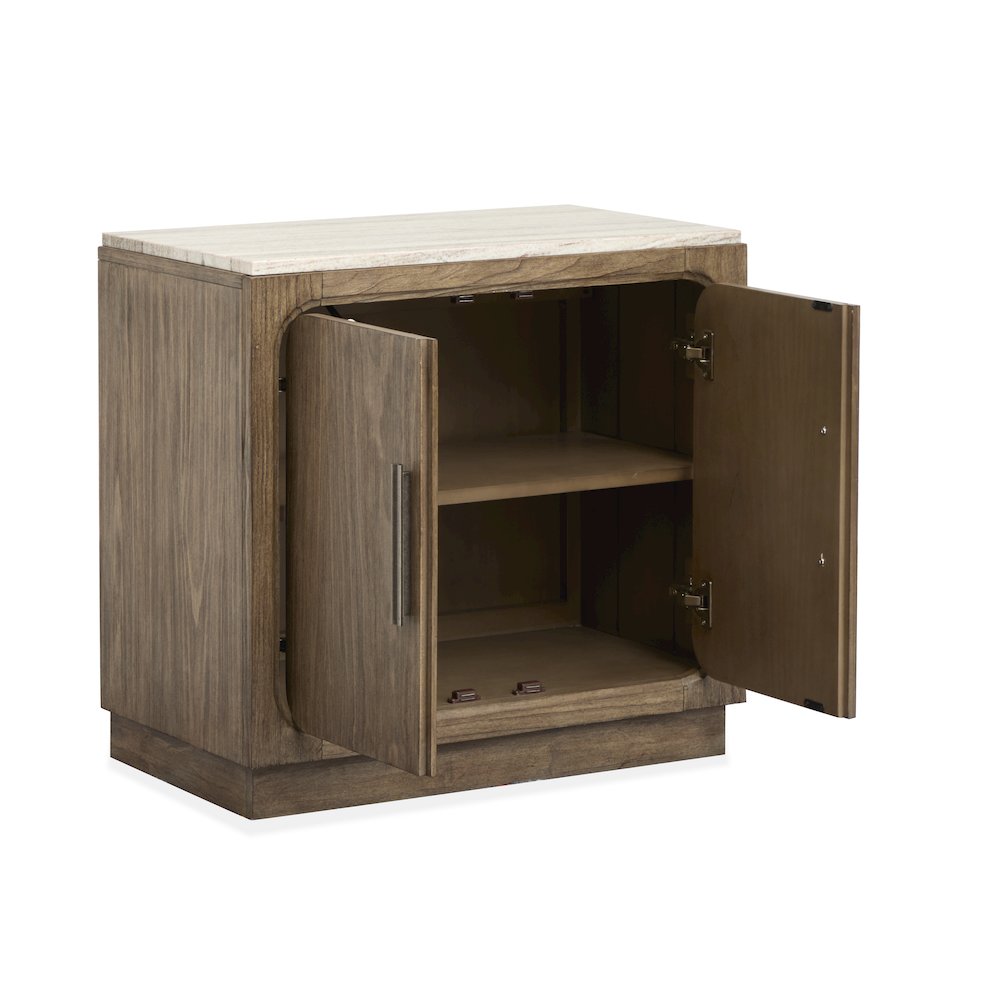 Westbourne Dark Umber Door Nightstand