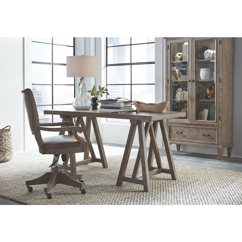 Lancaster Dovetail Grey Desk