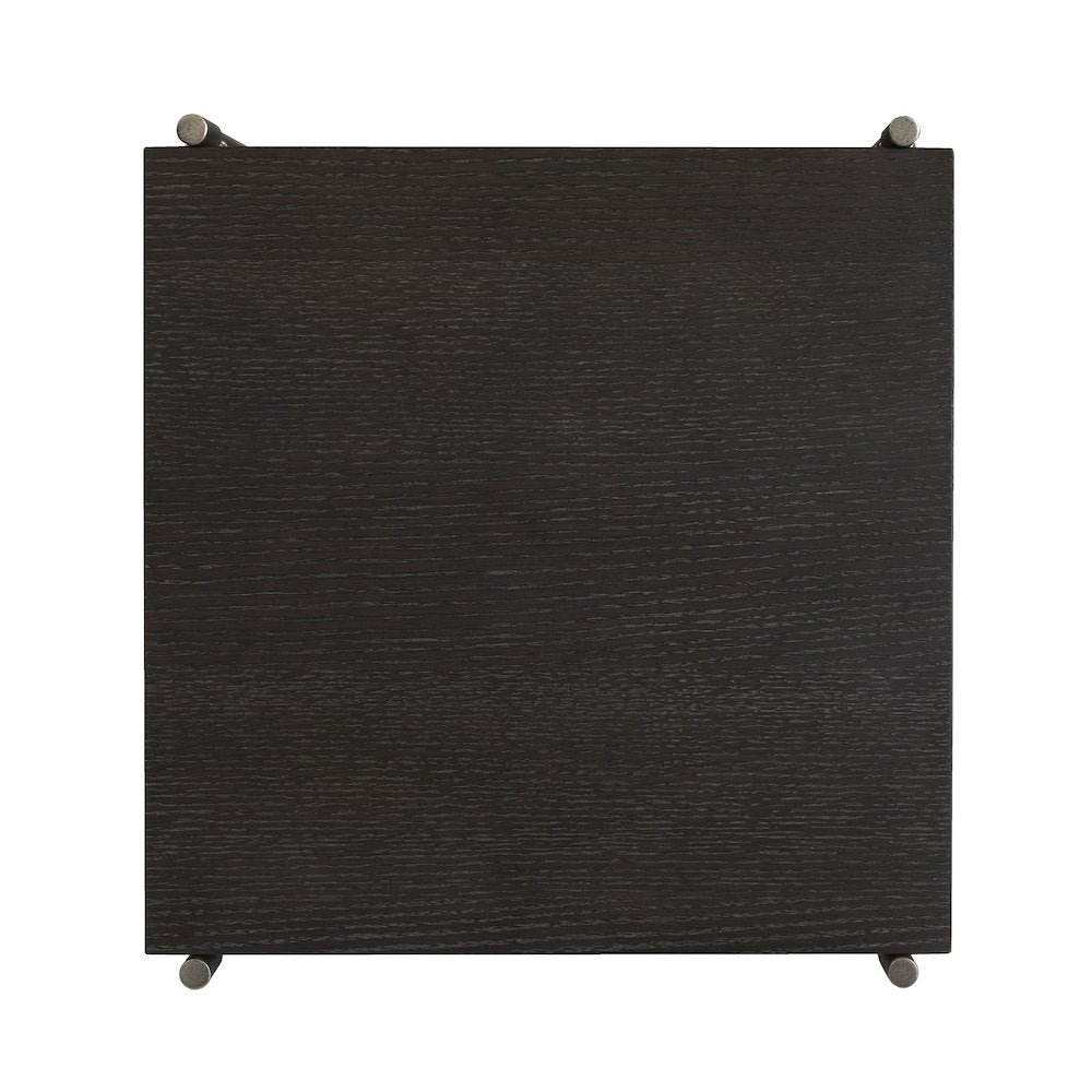 Spencer Dark Briarsmoke Rectangular Accent Table
