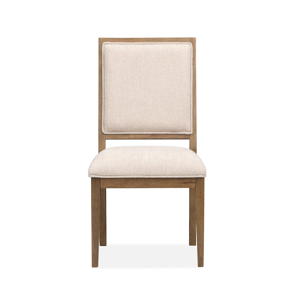 Marcel Harvest Brown Upholstered Side Chair Two Pack