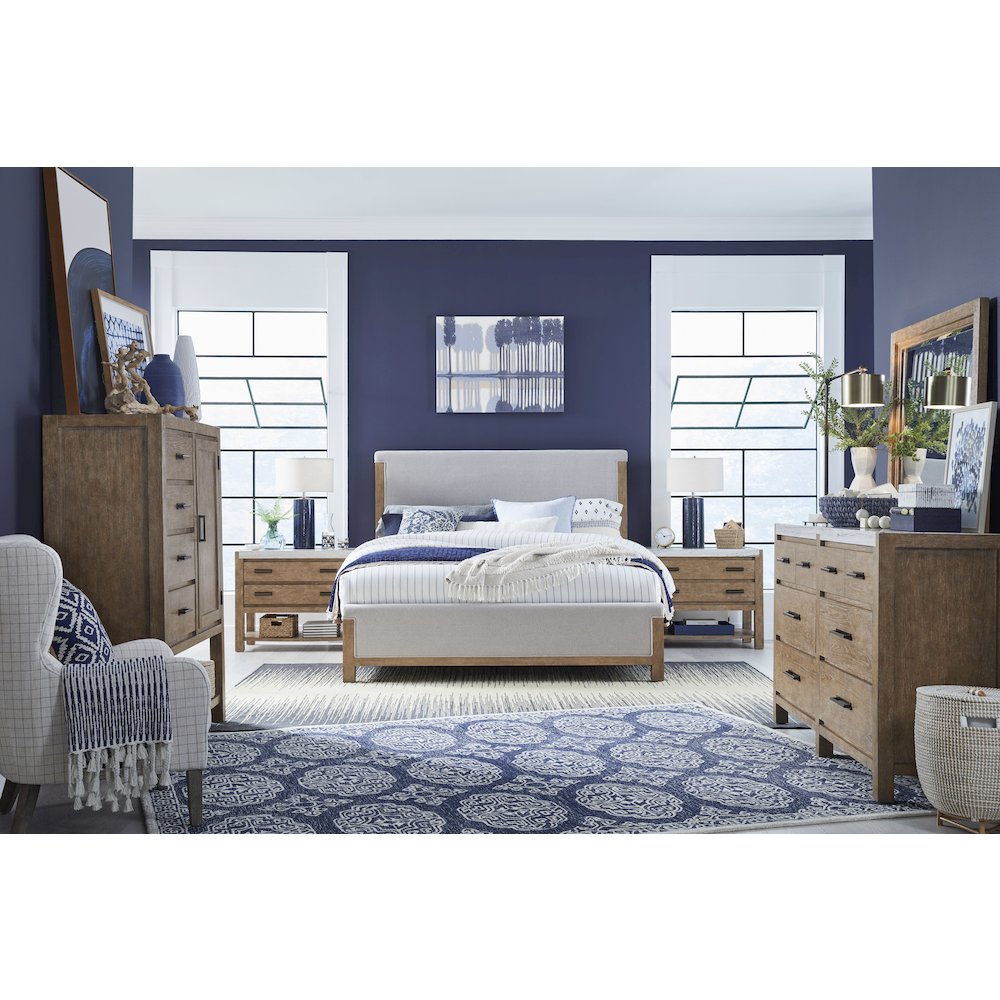 Plum Creek Sierra Brown Open Nightstand