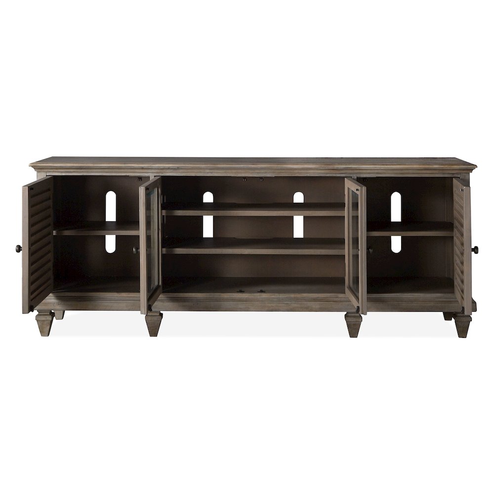 Calistoga Dovetail Grey Large Console
