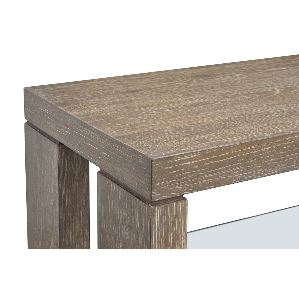 Conway Spiced Brown Rectangular End Table
