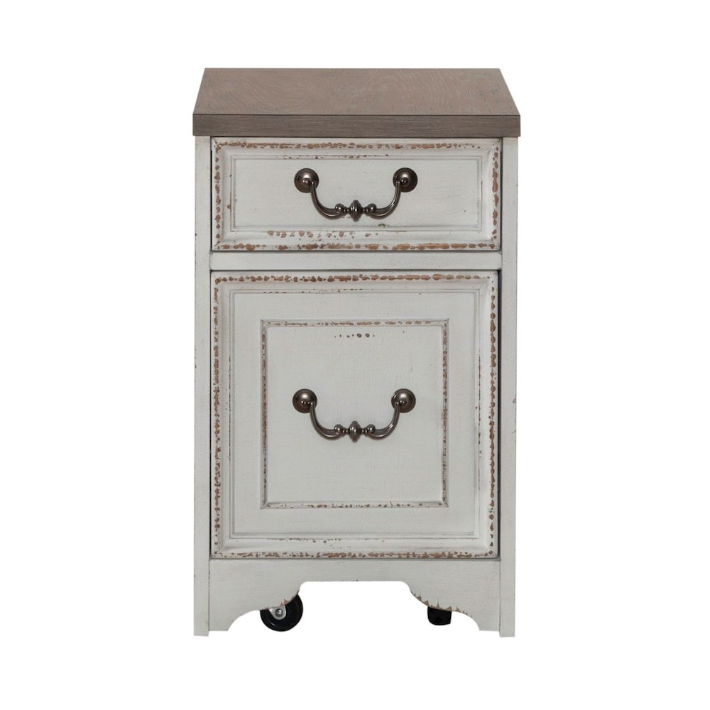 Magnolia Manor Mobile File in Antique White