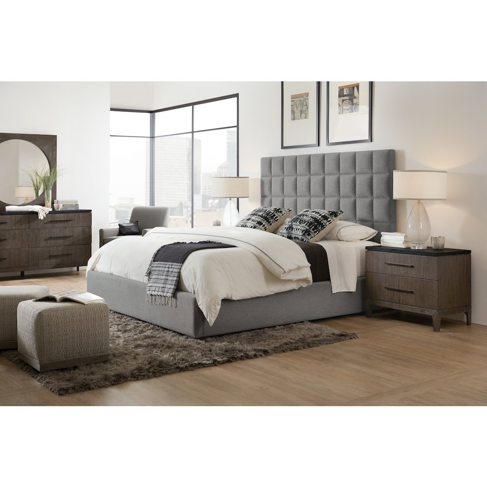Hooker Furniture Bedroom Miramar Aventura San Marcos Stone Top Nightstand