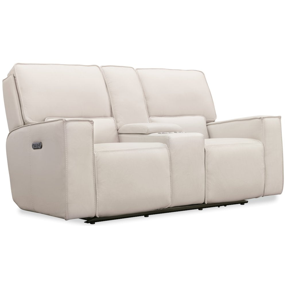 Miles Zero Gravity Console Loveseat with Power Recline & Power Headrest
