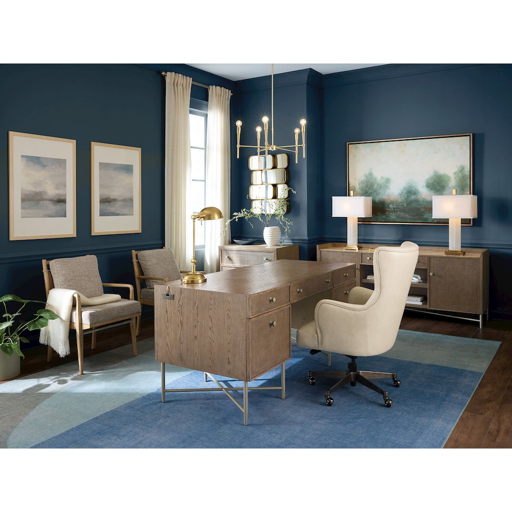 Sonnet Lateral File in Medium Brown Wood by Hooker Furnishings
