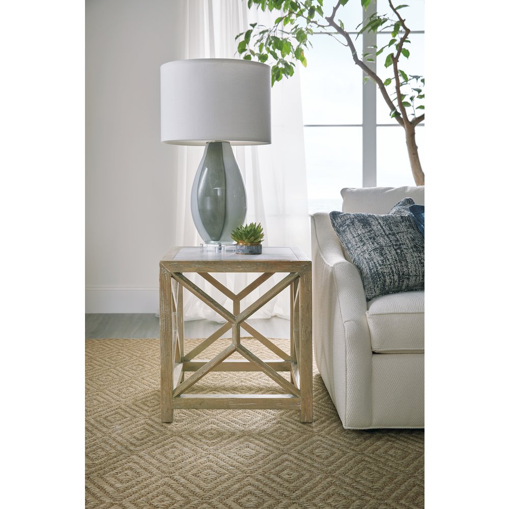 Surfrider Square End Table