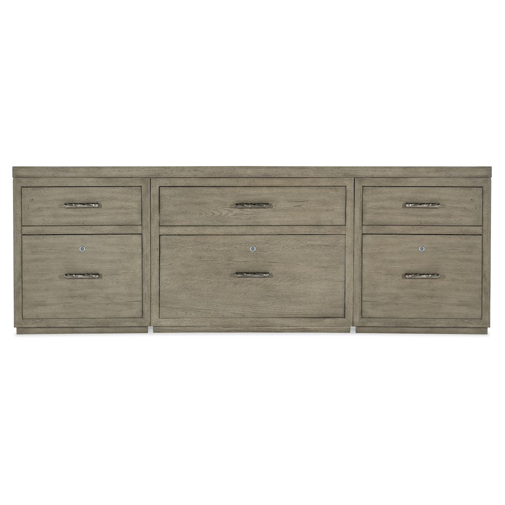 Linville Falls 84" Credenza with Two Files and Lateral File