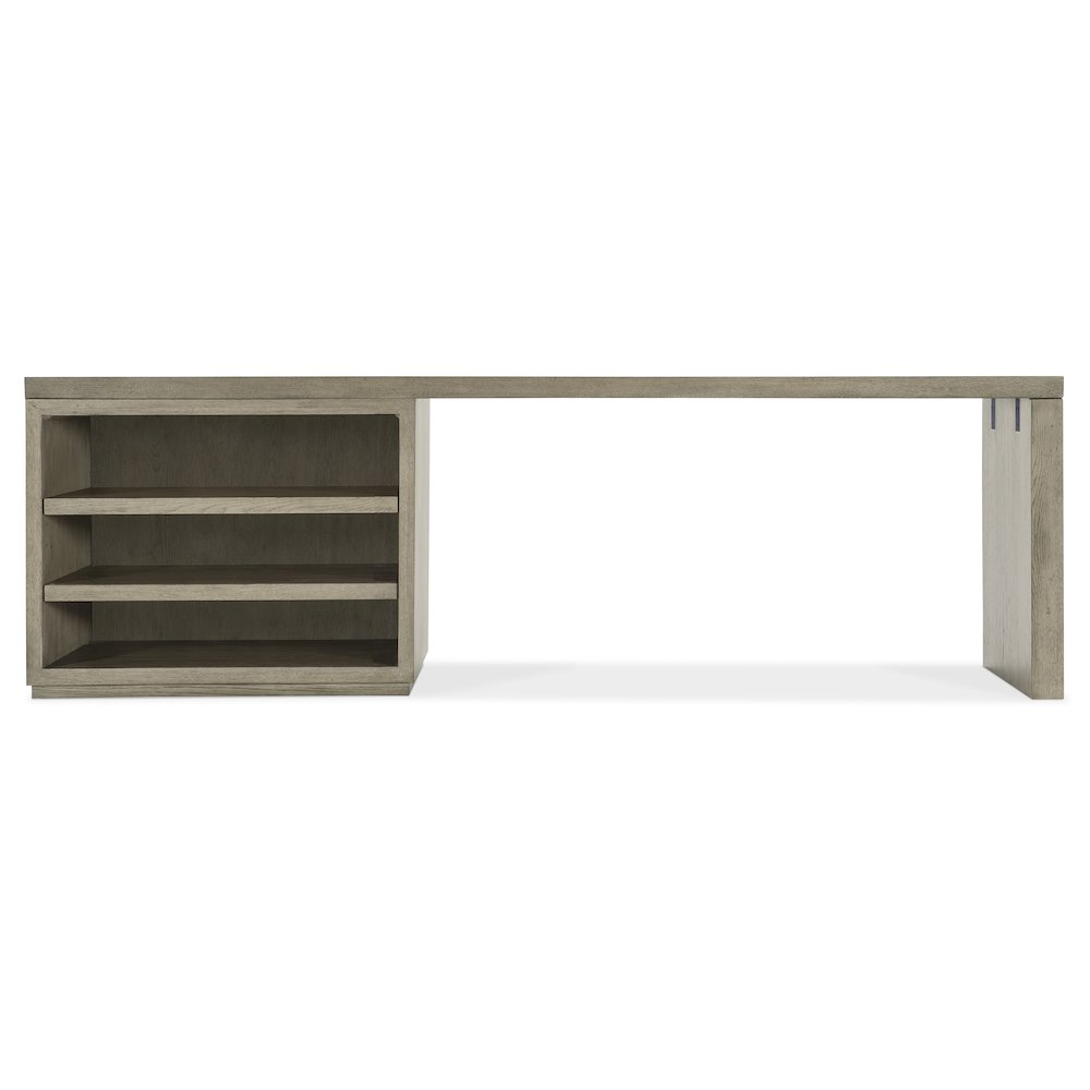 Linville Falls 96" Desk with Open Desk Cabinet