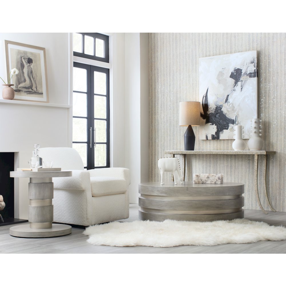 Melange Guilded Accent Table
