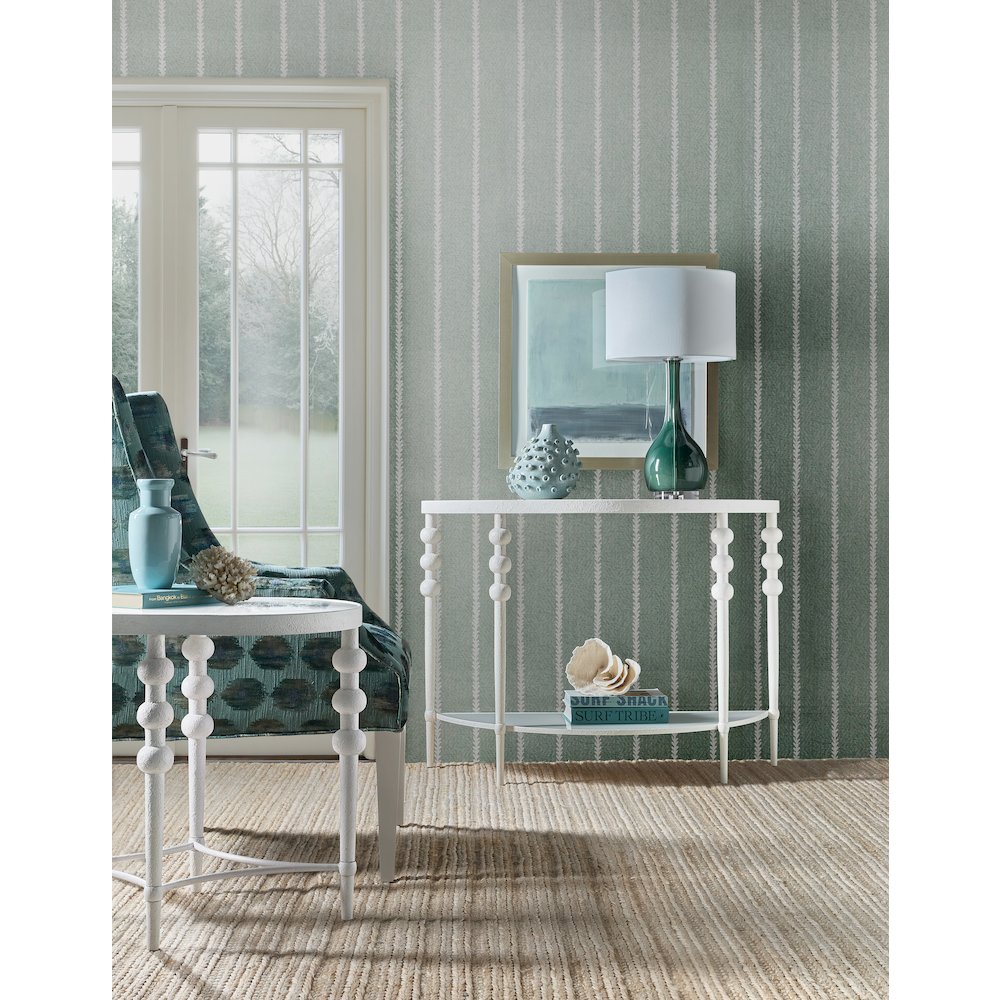 Melange On the Bright Side Oval End Table