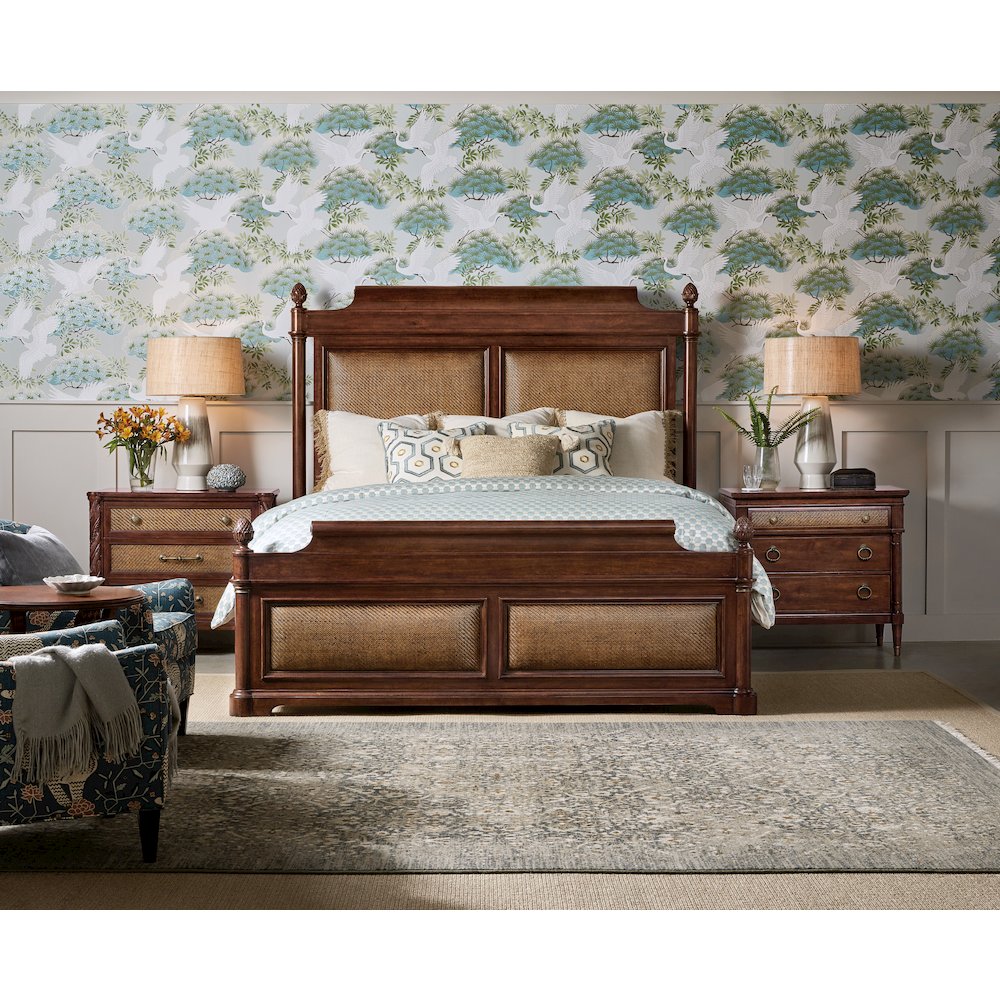 Charleston King Panel Bed