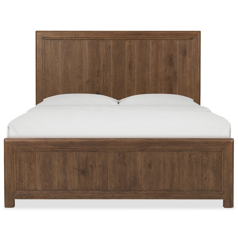 Driftwood California King Panel Bed