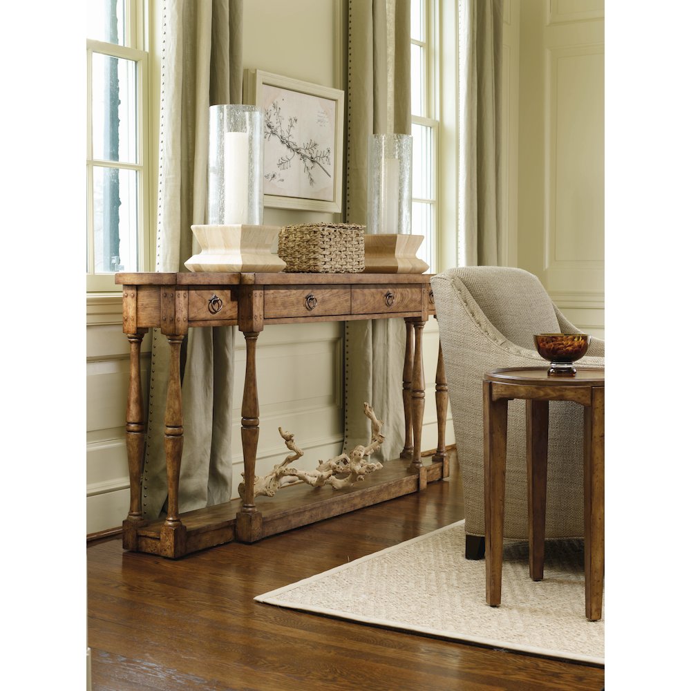 Sanctuary Four-Drawer Thin Console - Drift