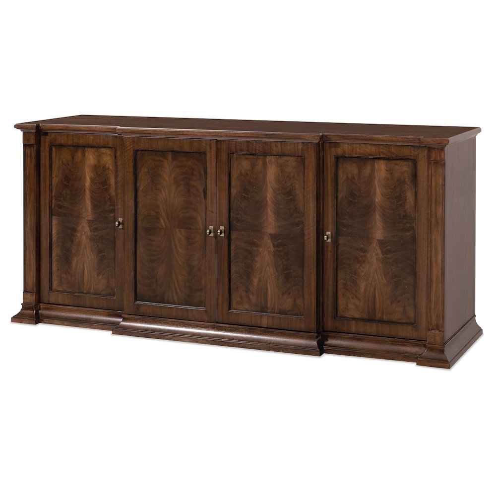 Archives Buffet in Dark Natural Wood Finish by Hooker Furnishings