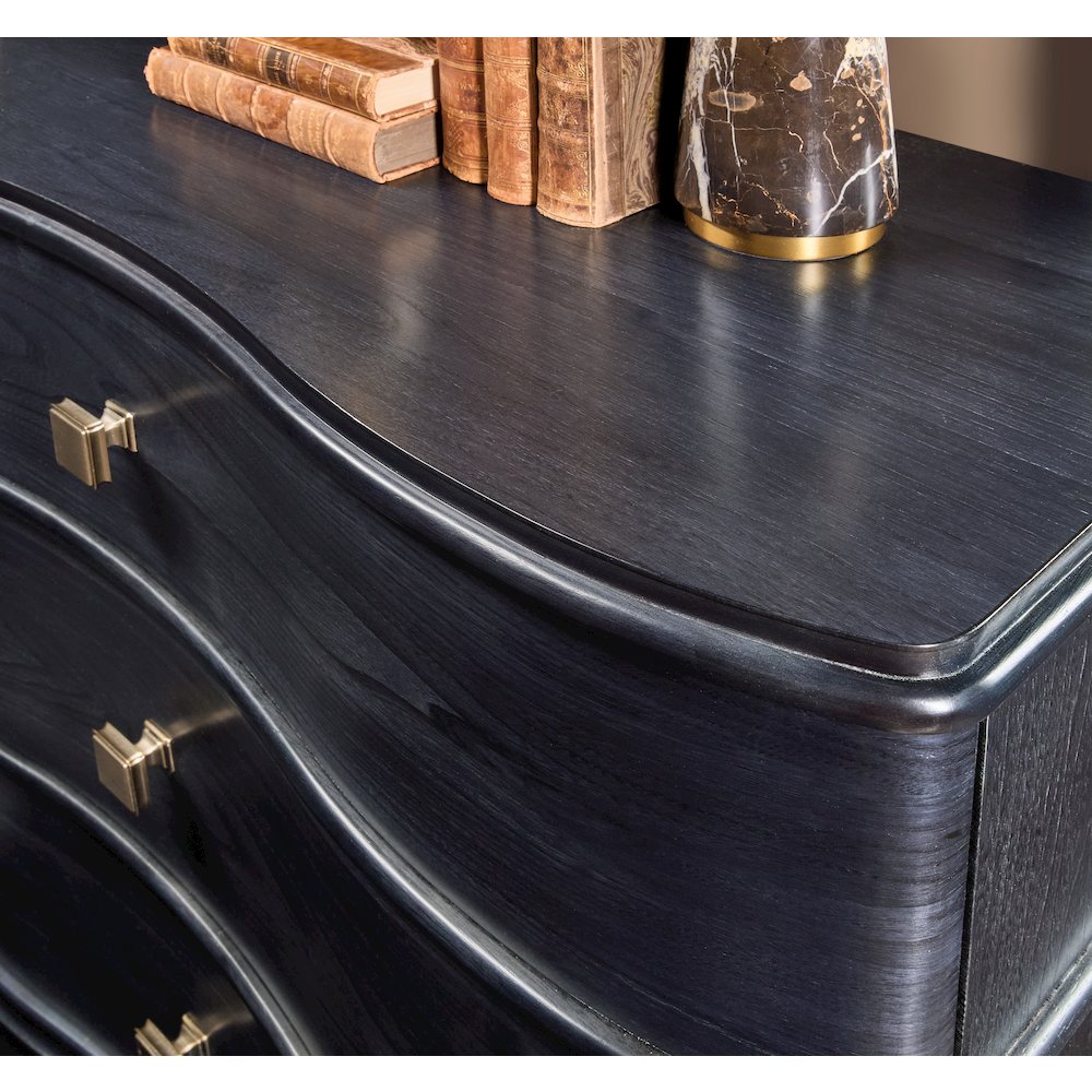 Melange Midnight Merlot Accent Chest