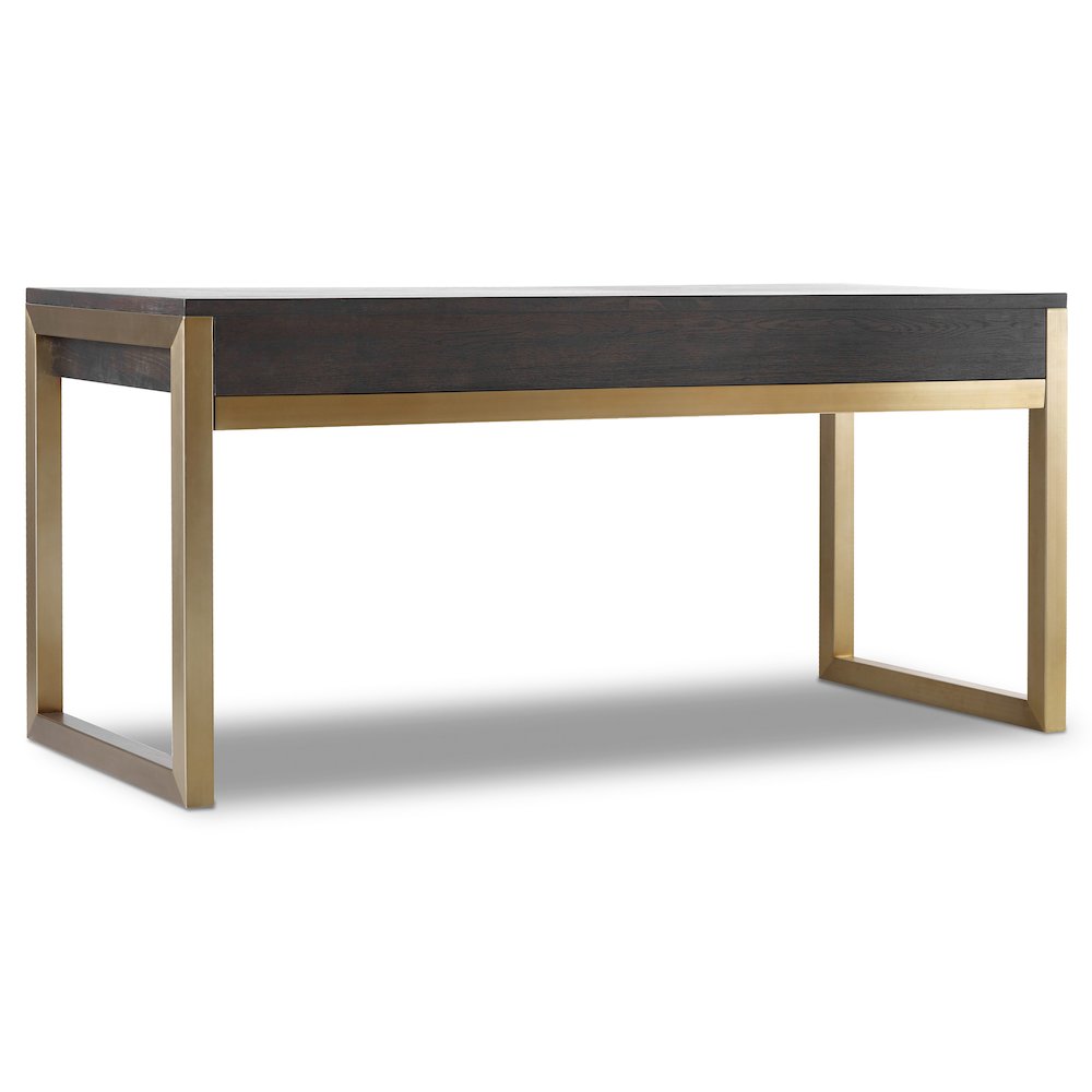 Curata 68" Wood Computer Desk in Midnight Brown by Hooker Furniture