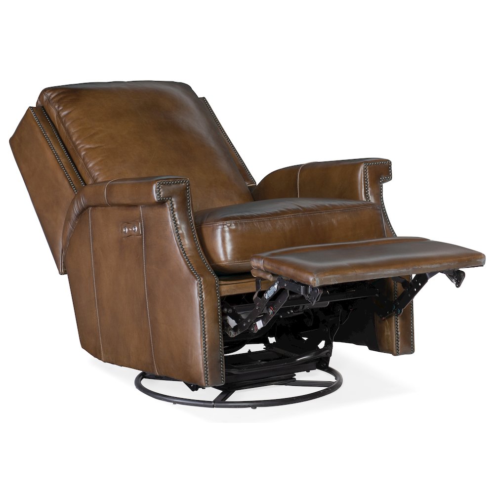 Hooker Furniture Collin Power Swivel Glider Recliner