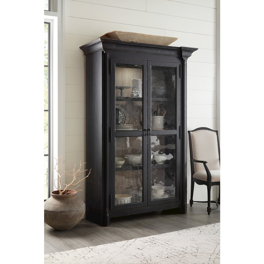 Hooker Furniture Ciao Bella Display Cabinet in Black
