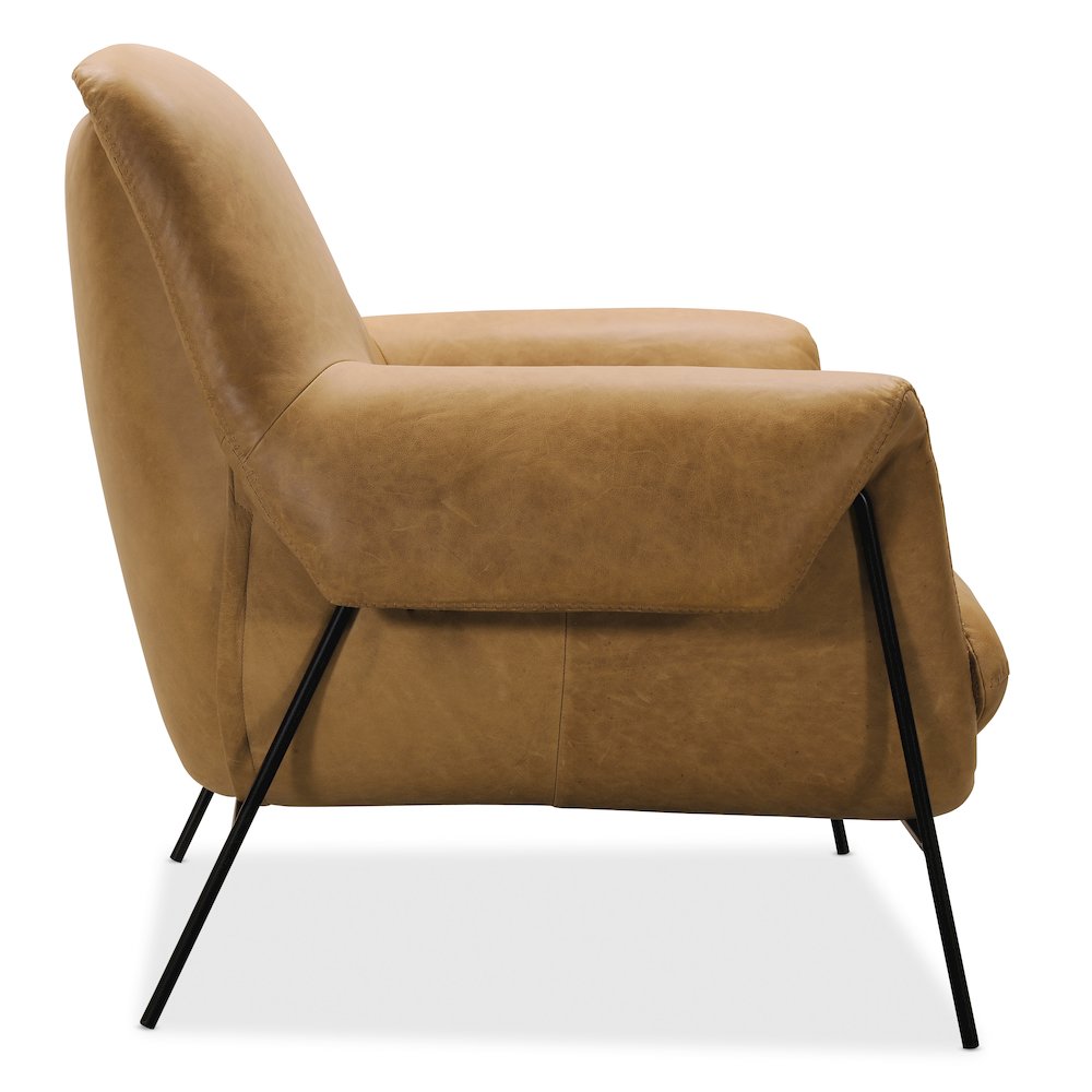 Ambroise Metal Frame Club Chair
