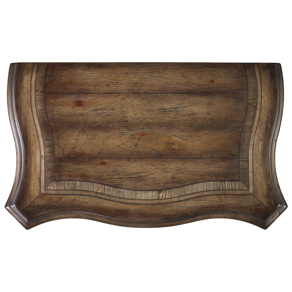 Hooker Furniture Rhapsody 3-Drawer Bachelor's Chest in Rustic Walnut
