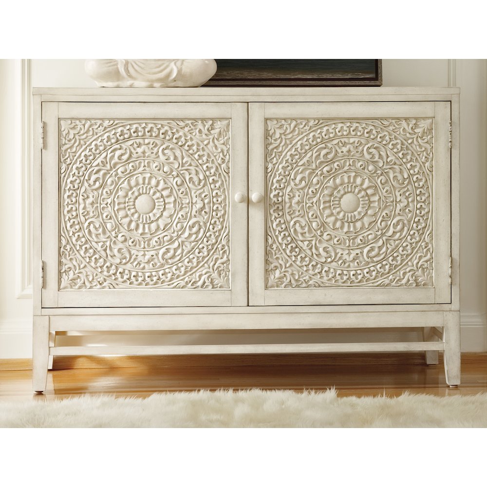 Hooker Furniture Melange Lacy Carved Front Matisette Accent Chest