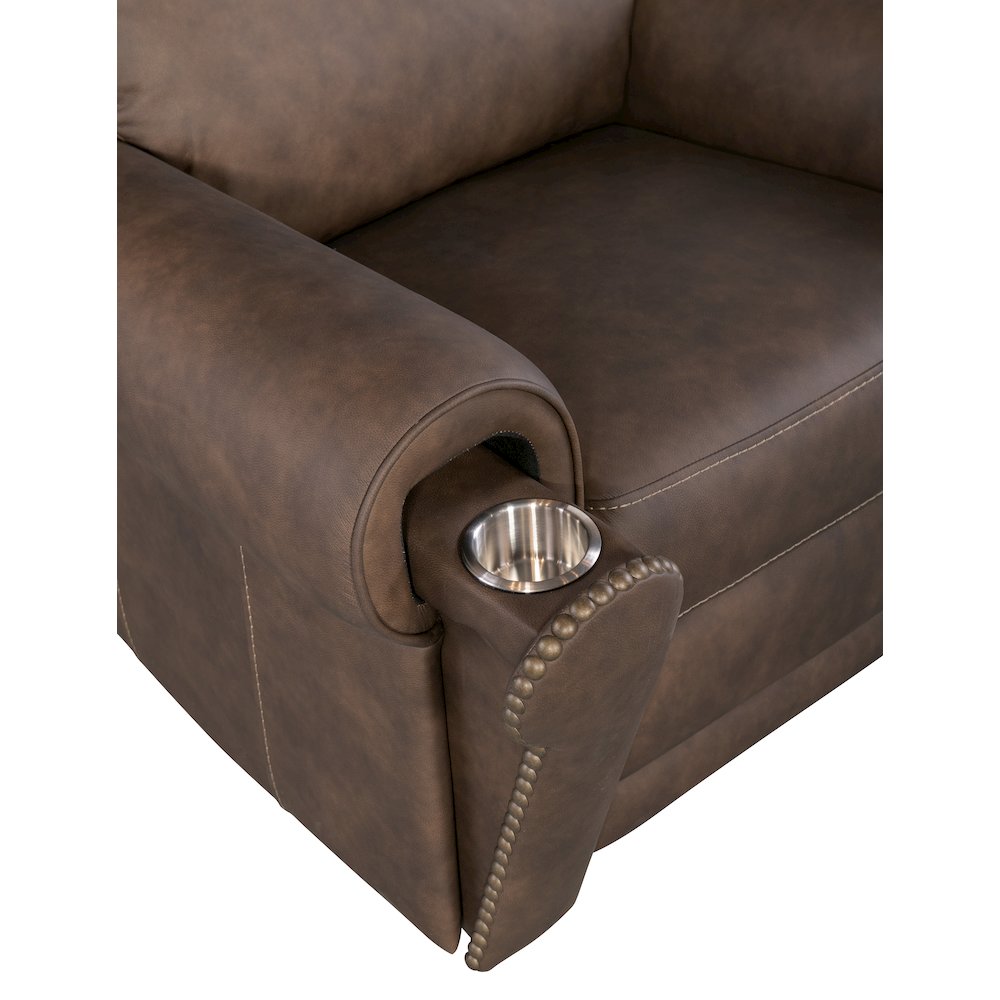 Duncan Power Recliner with Power Headrest & Lumbar