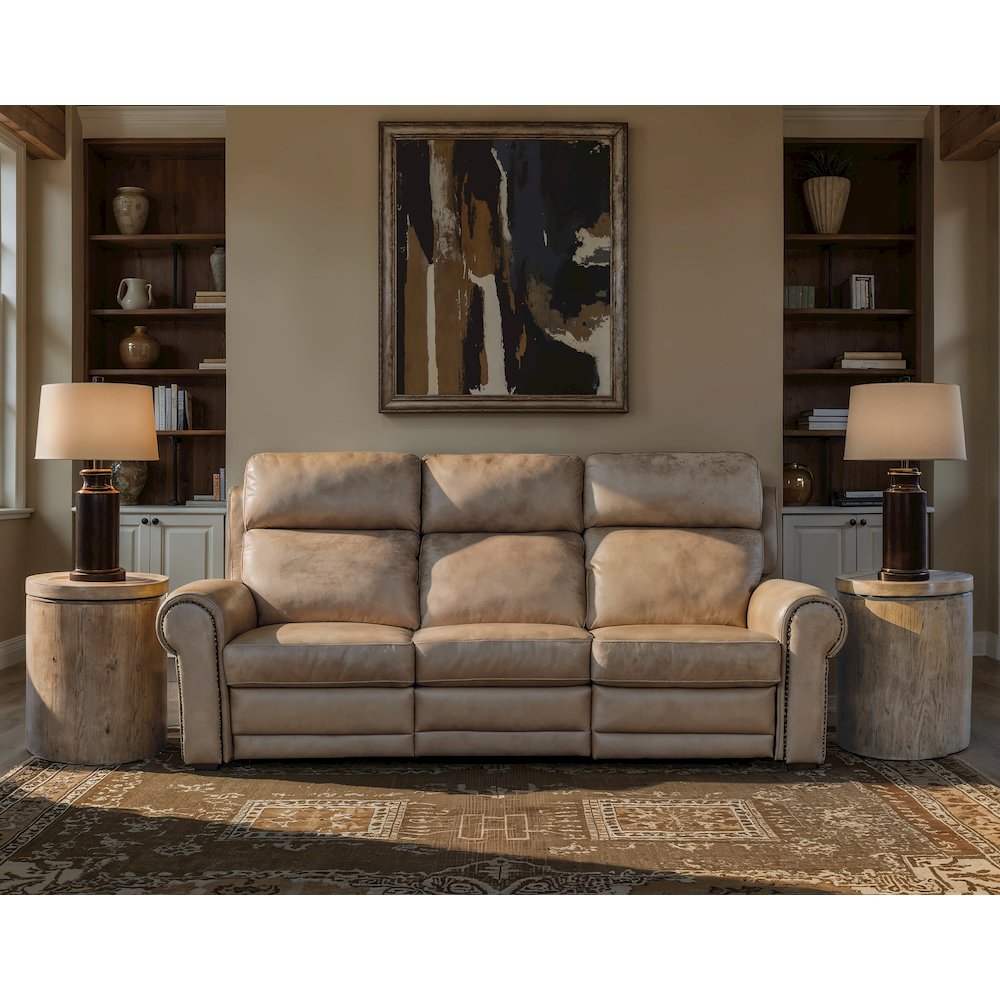 Duncan Power Sofa with Power Headrest & Lumbar