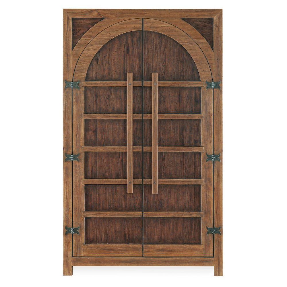 Hooker Furniture Big Sky Veneers and Solid Wood Wardrobe in Brown