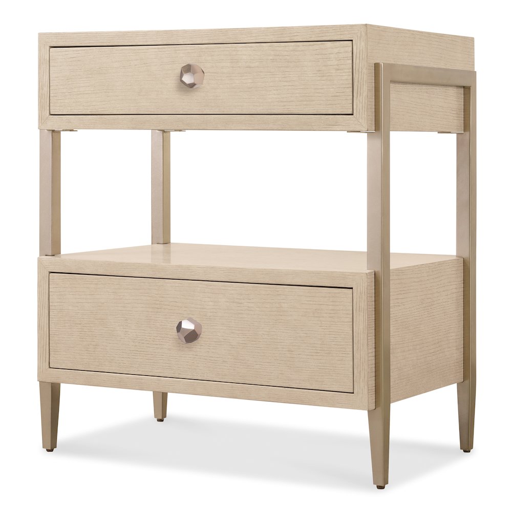 Westwood Two-Drawer Nightstand in Natural Wood Finish by Hooker Furnishings