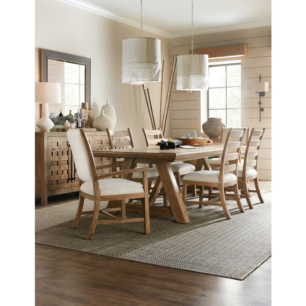 Vineyard Row Buffet in Light Natural Wood by Hooker Furnishings