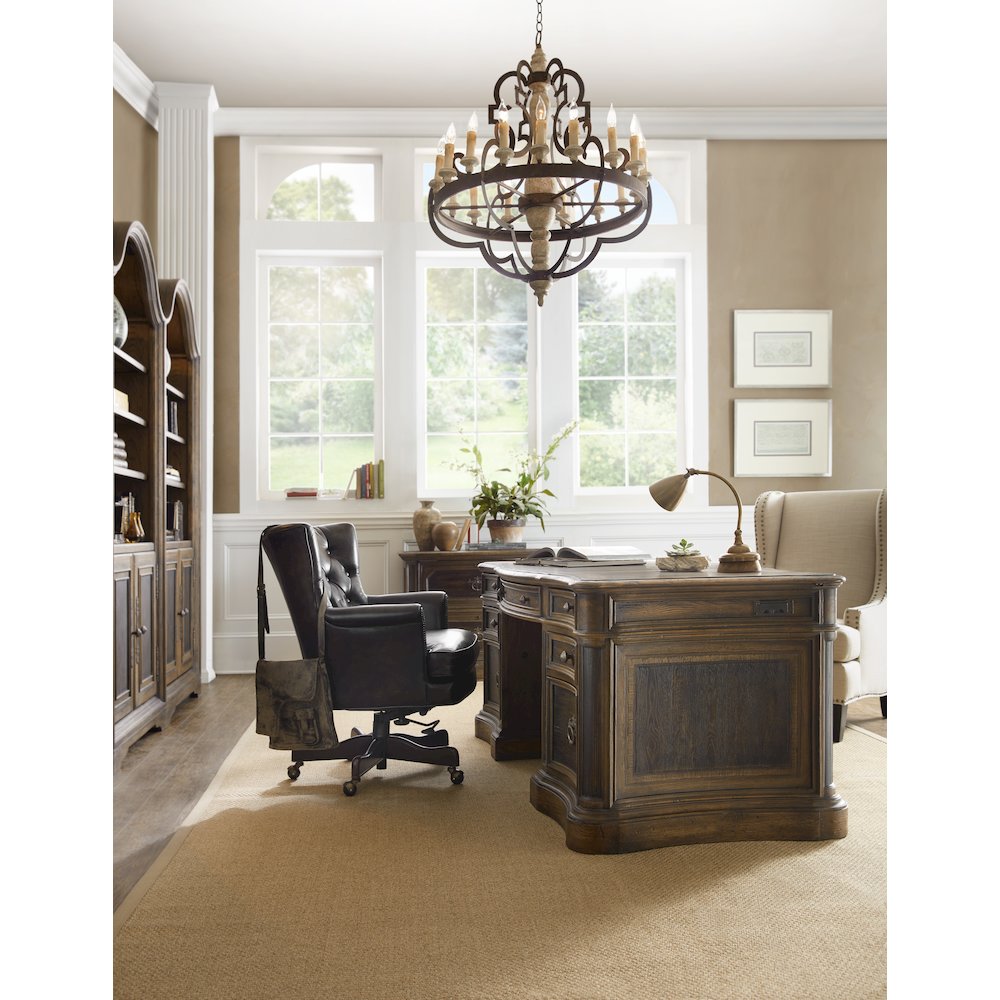 Hooker Furniture Hill Country St. Hedwig Executive Desk