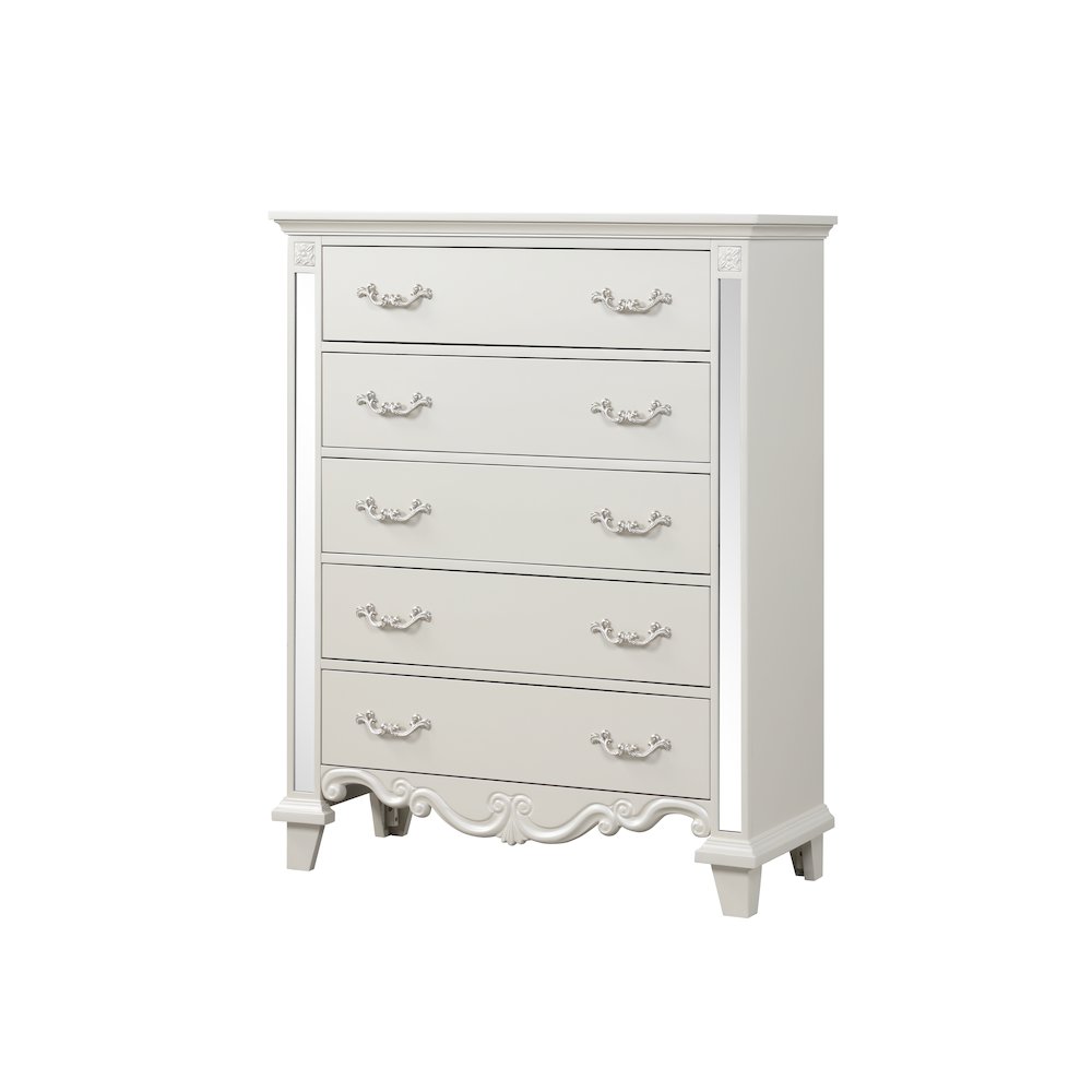 Sonia Pearl Tufted 5-Piece Bedroom Set, Queen