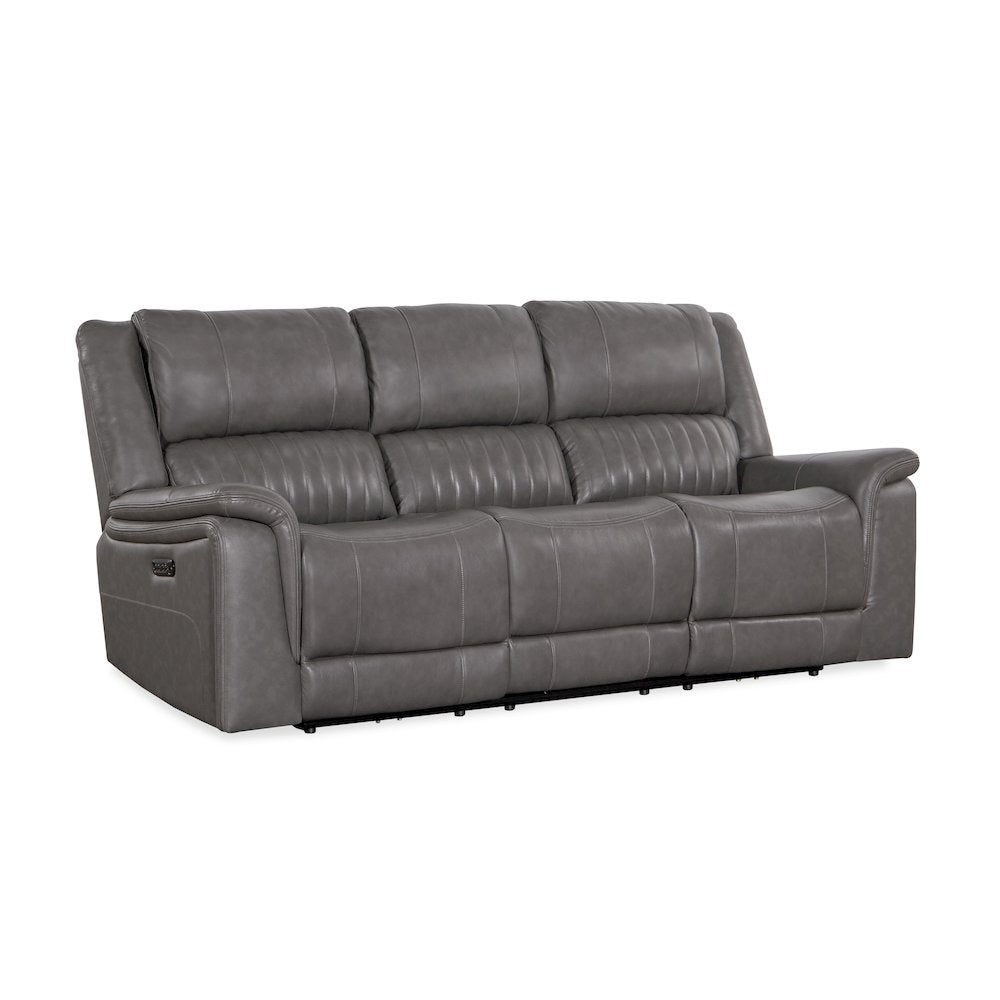 Palmer Top Grain Italian Leather 2-piece Living Room Set