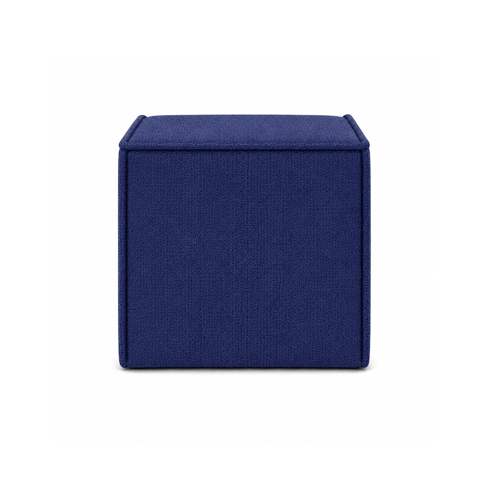 Pontchartrain Pouf Ottoman Chenille Capri