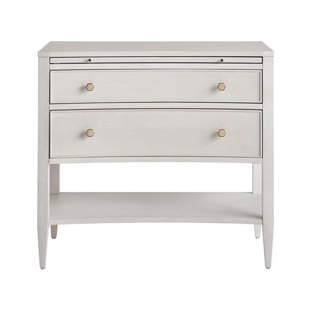 Chelsea Nightstand In Alabaster Color
