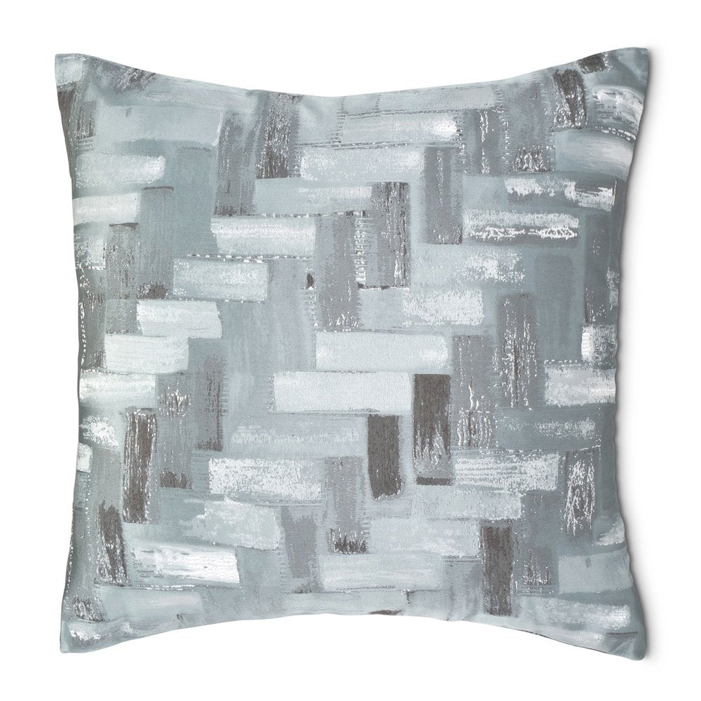 GLAMtastic Lexi 21" Square Pillow, Set of 2 - Mineral
