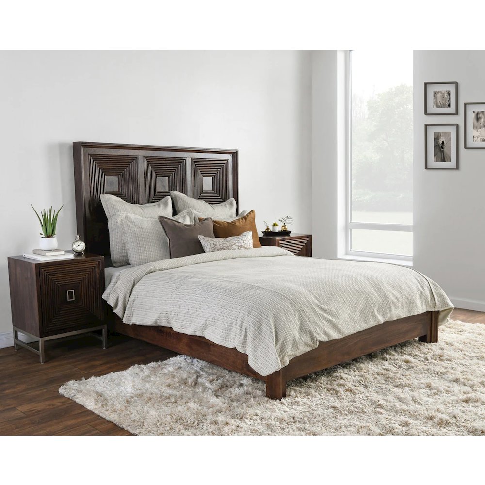 Mason Taupe King Duvet