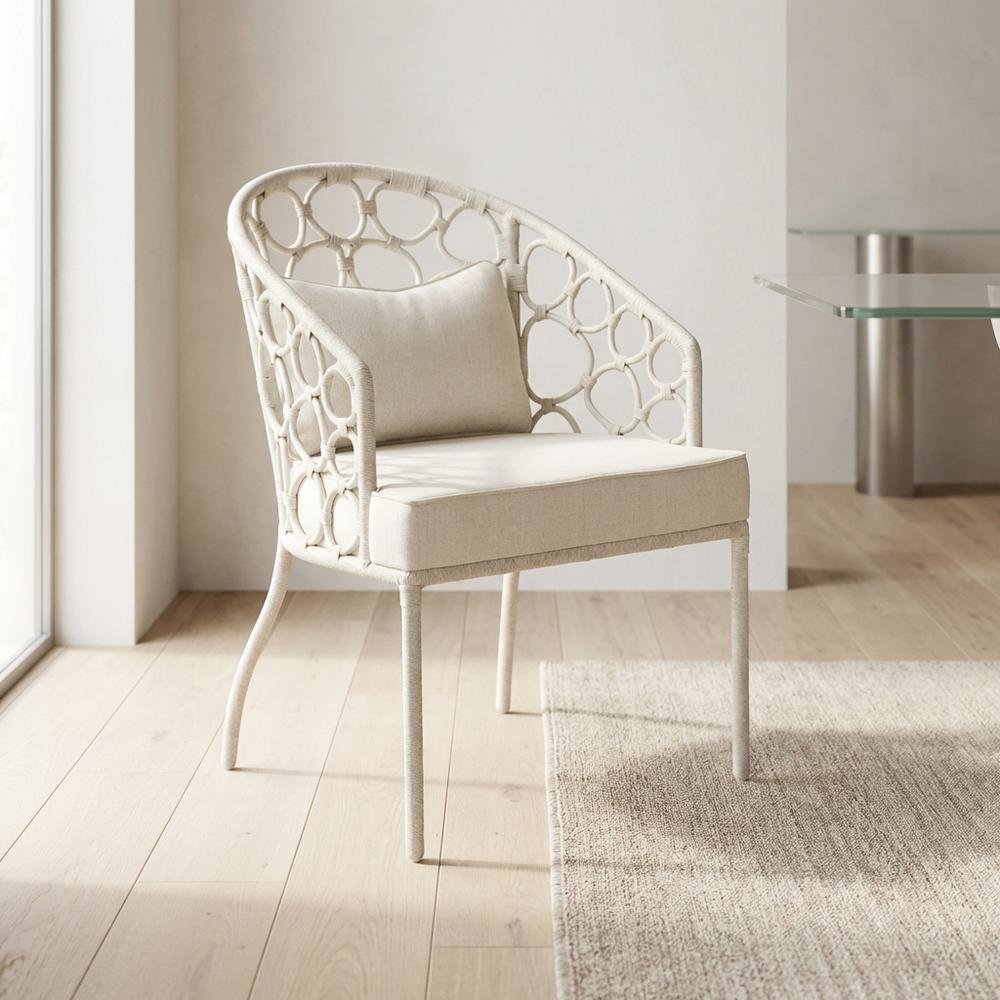 Sea Salt Dining Chair with Distressed Finish and Stylish Design