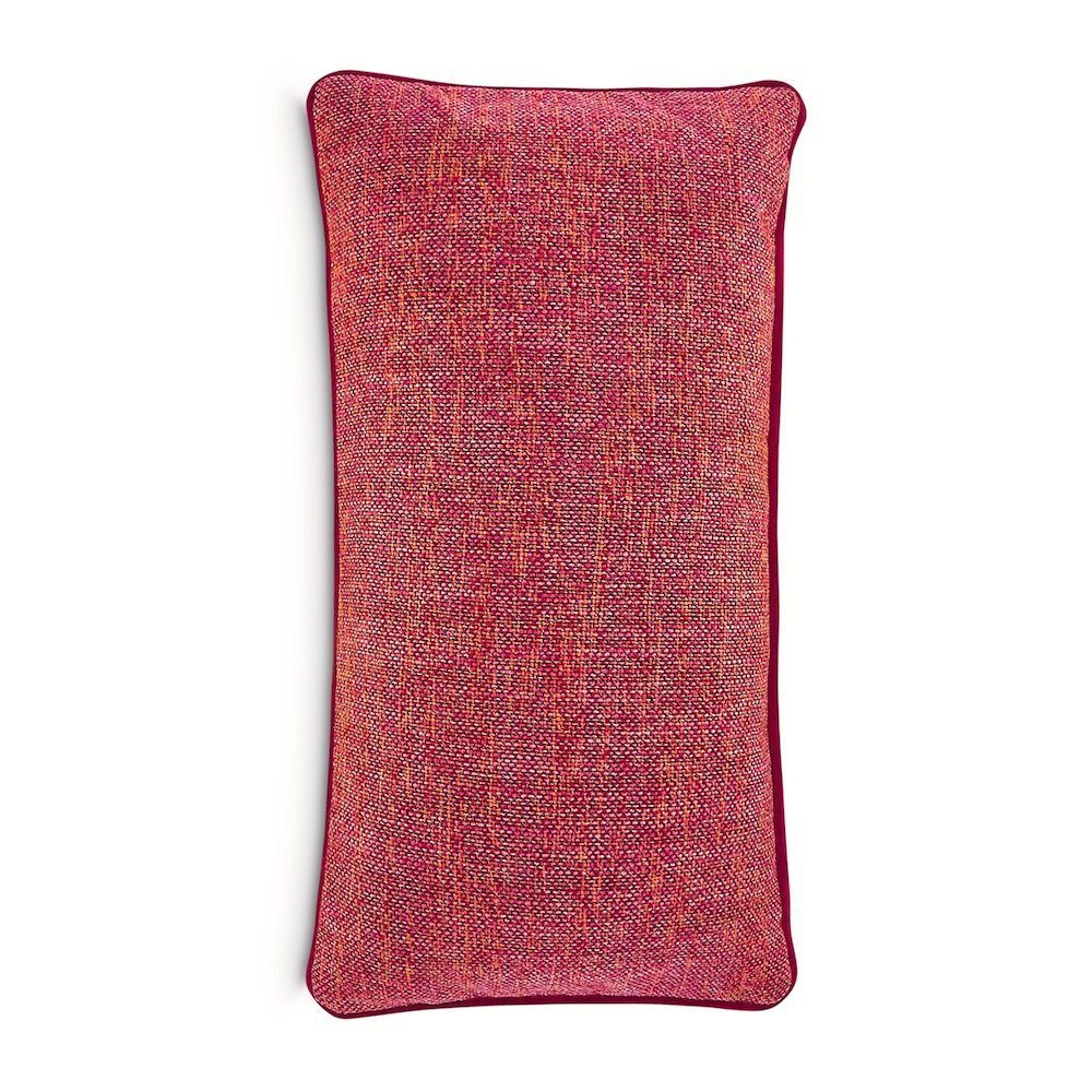 Boho DeAnza 13"x24" Oblong Pillow, Set of 2 - Berry