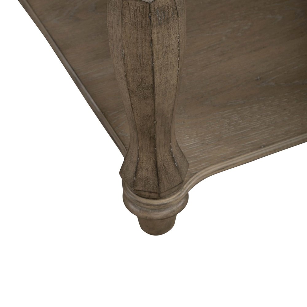 Magnolia Manor End Table in Weathered Bisque