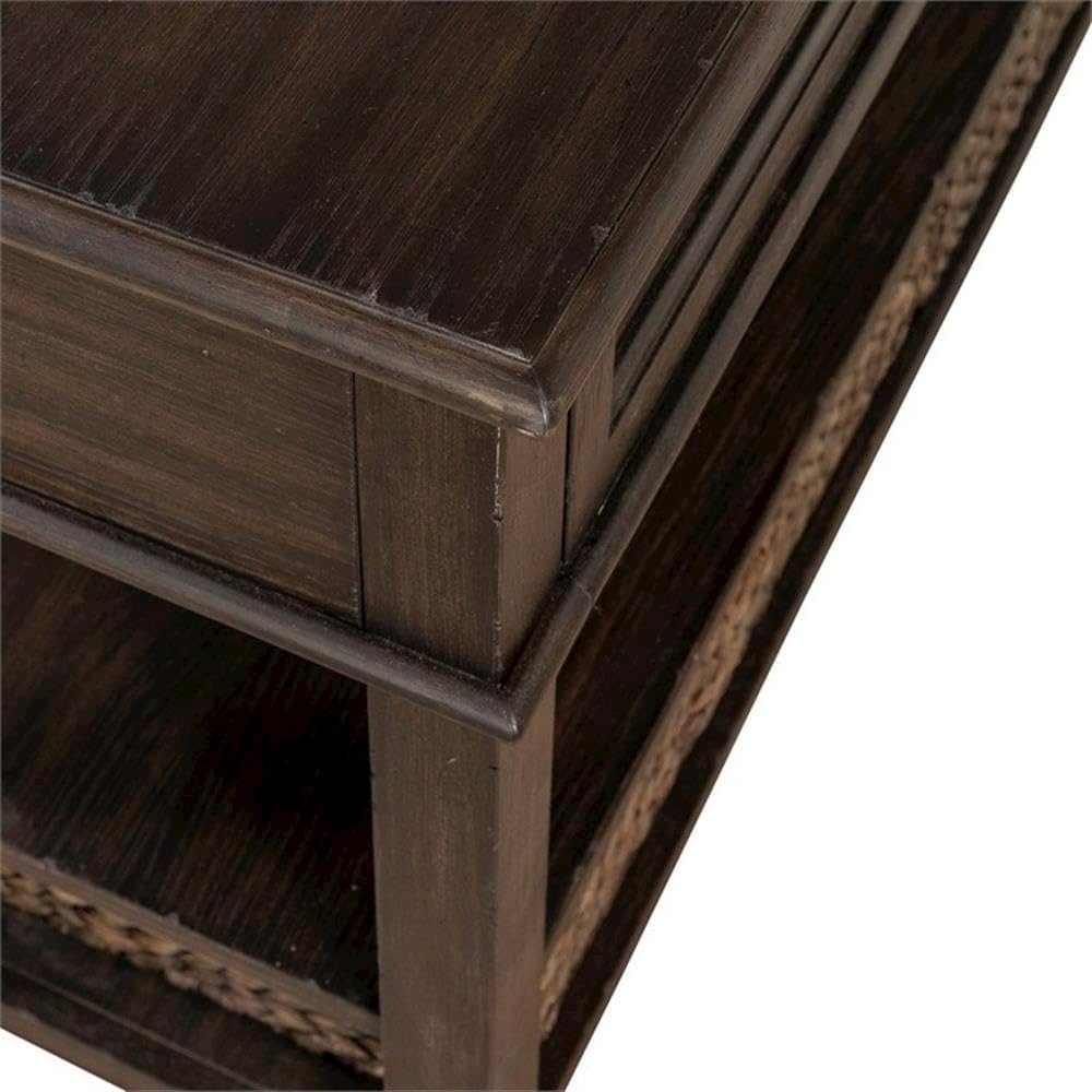 Mill Creek 2 Drawer Sofa Table in Peppercorn