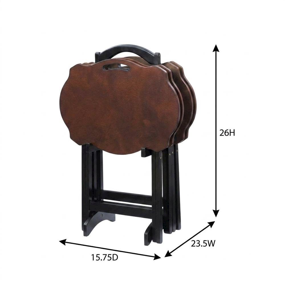 Black, Tray Table, Removable Tray Top, Quality Build