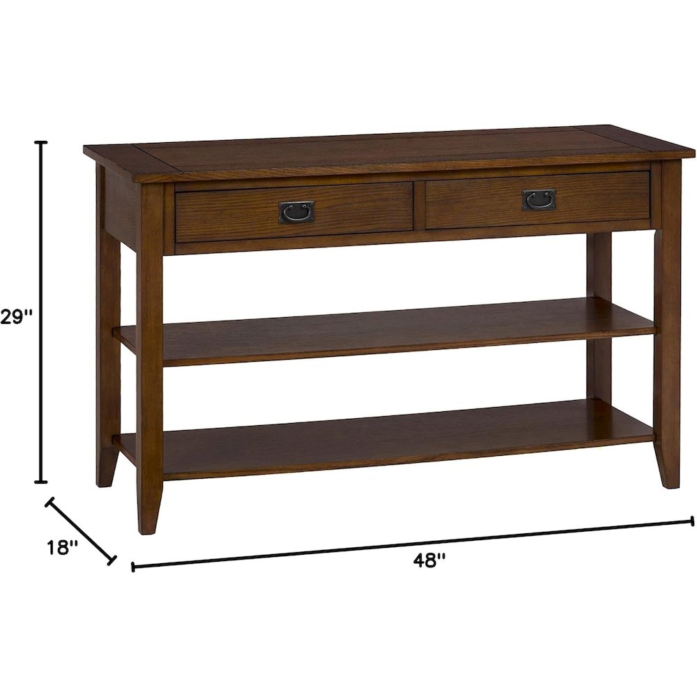 Mission Oak 48" Sofa Table