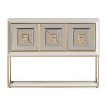 Madison Small Console - Glistening Gold