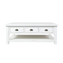 Artisan's Craft Rustic Farmhouse Distressed Solid Wood Coffee Table