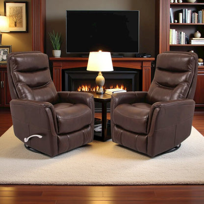Robust Recliner Nursery Glider Set – Elegant Boucle Chairs for Comfort