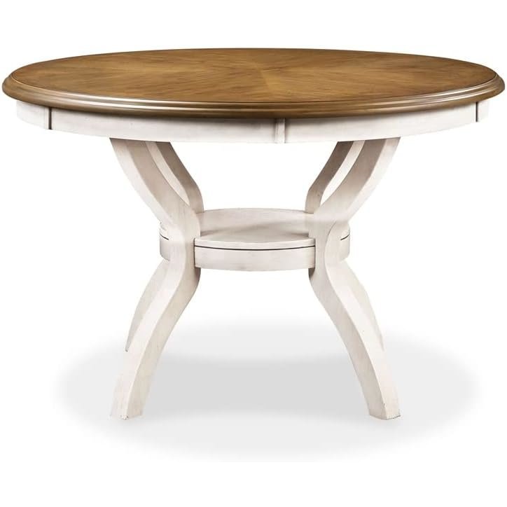 5-Piece Solid Wood Dining Set in Beige and Brown for Stylish Dining Spaces